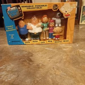 Family guy bendible figurines